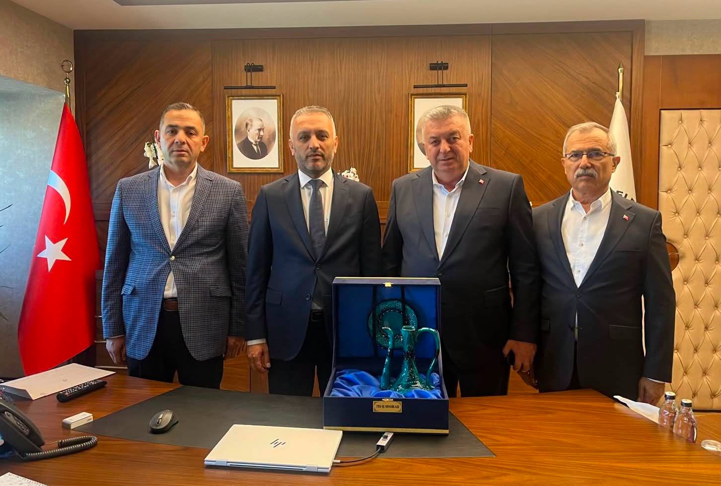 TEDAŞ Genel M&uuml;d&uuml;r&uuml; Suat SARIG&Uuml;L&rsquo;e Hayırlı Olsun Ziyareti
