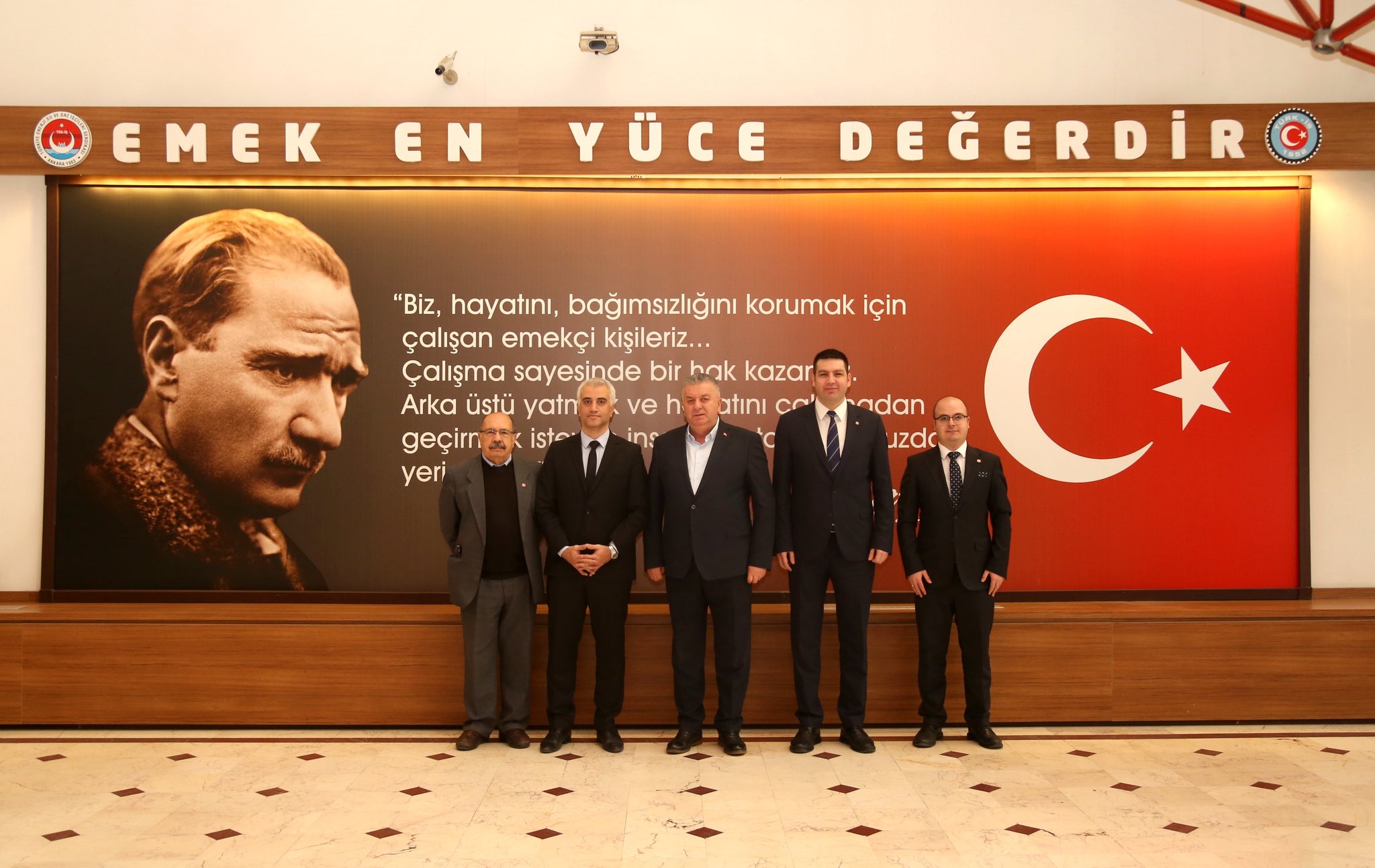 Vatan Partisi&rsquo;nden Sendikamıza Ziyaret