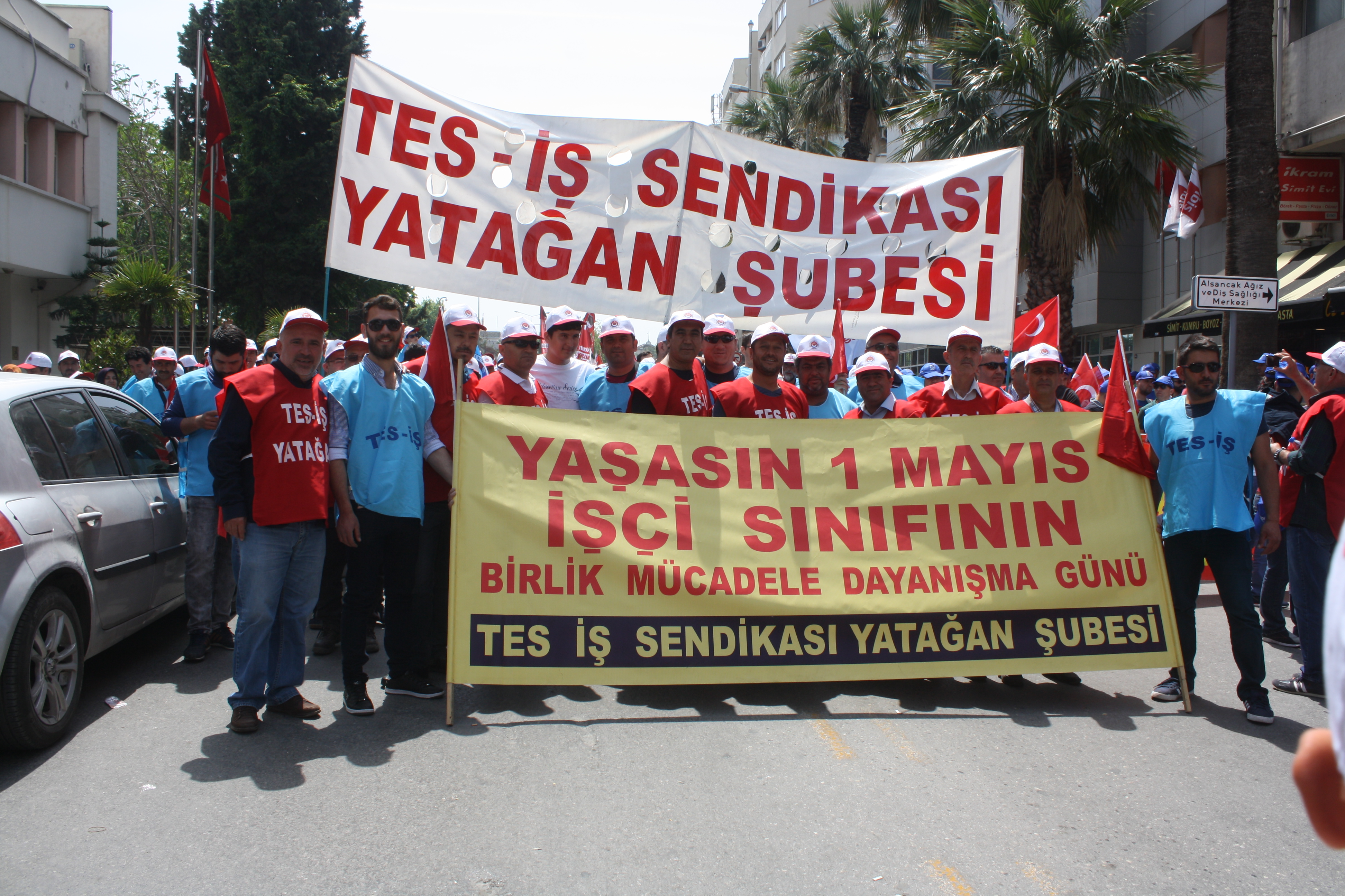 YATAĞAN 1 MAYIS İZMİR MİTİNGİ