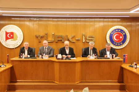 TÜRK-İŞ BAŞKANLAR KURULU TOPLANDI
