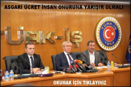 ASGARİ ÜCRET İNSAN ONURUNA