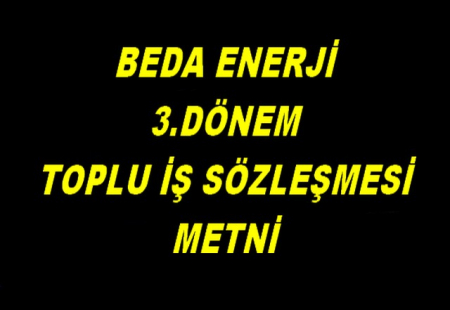 BEDA 3.DÖNEM T.İ.S. METNİ