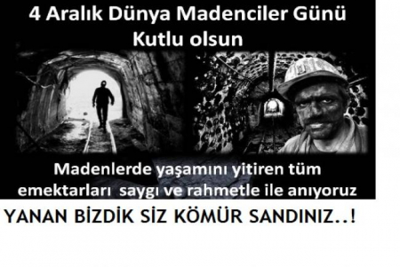MADENCİLER GÜNÜ