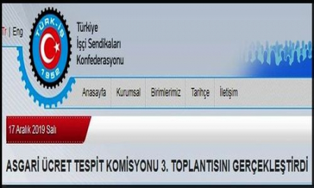 ASGARİ ÜCRET 3.TOPLANTISI