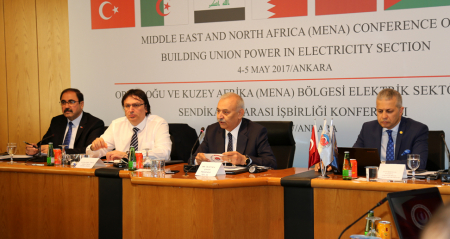 Orta Doğu ve Kuzey Afrika-MENA Bölgesinde Elektrik Sektörü İrtibat Ağı  TES-İŞ Genel Merkezinde Gerçekleştirilen Konferans ile Kuruldu  