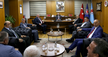 T.C. Enerji ve Tabii Kaynaklar Bakanı Alparslan BAYRAKTAR Sendikamızı Ziyaret Etti