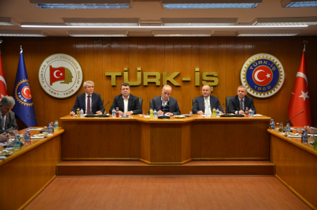 TÜRK-İŞ Başkanlar Kurulu, 23 Ocak 2019 Çarşamba günü TÜRK-İŞ Genel Merkezi’nde toplandı.