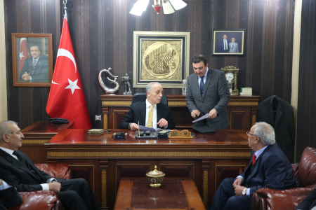 ATALAY VE ŞAHİN TES-İŞ ŞANLIURFA ŞUBESİ'NDE İŞÇİLER İLE BULUŞTU
