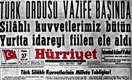 27 MAYIS DARBESİ 61.YIL