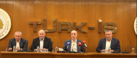 T&Uuml;RK-İŞ GENEL BAŞKANI ERG&Uuml;N ATALAY &ldquo;1 MAYIS EMEK VE DAYANIŞMA G&Uuml;N&Uuml;&rsquo;NE&rdquo; İLİŞKİN A&Ccedil;IKLAMALARDA BULUNDU
