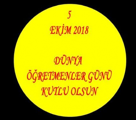 DÜNYA ÖĞRETMENLER GÜNÜ