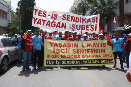 YATAĞAN 1 MAYIS İZMİR MİTİNGİ