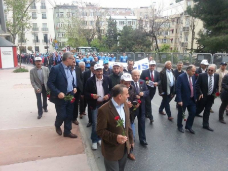 01.05.2015- TÜRK-İŞ TAKSİM-