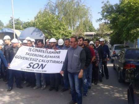 15.05.2014 - SOMA İŞ CİNAYETİ PROTESTOSU
