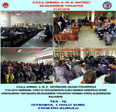 -17.03.2016 - EÜAŞ AMBARLI