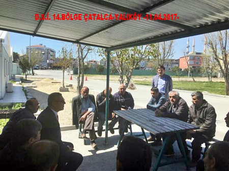 11.04.2017- D.S.İ. 14. BÖLGE ÇATALCA -YALIKÖY