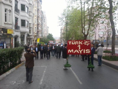 01.05.2015- TÜRK-İŞ TAKSİM-