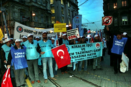 11.02.2016 -KİRALIK İŞÇİ PROTESTOSU