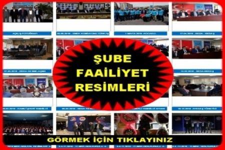 ŞUBE FAAİLİYET RESİMLERİ