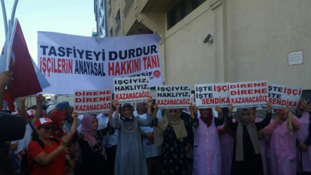 20.09.2017 - TEKSİF İŞÇİLERİNİN BASIN AÇIKLAMASI
