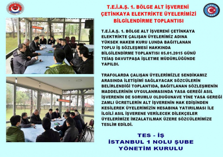 15.05.2015-TEİAŞ-ÇETİNKAYA-
