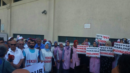 20.09.2017 - TEKSİF İŞÇİLERİNİN BASIN AÇIKLAMASI