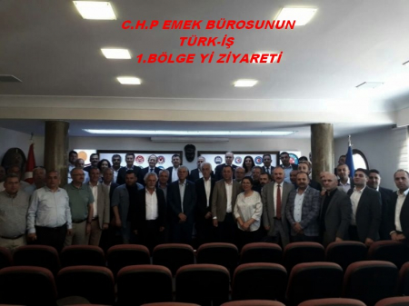 30.05.2019 - EMEK KOMİSYONU TÜRK-İŞ ZİYARETİ