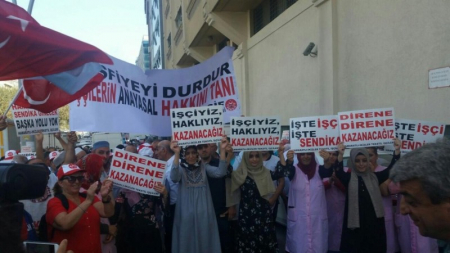 20.09.2017 - TEKSİF İŞÇİLERİNİN BASIN AÇIKLAMASI