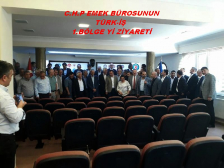 30.05.2019 - EMEK KOMİSYONU TÜRK-İŞ ZİYARETİ