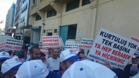 20.09.2017 - TEKSİF İŞÇİLERİNİN BASIN AÇIKLAMASI