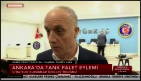 ANKARA DA TANK PALET EYLEMİ