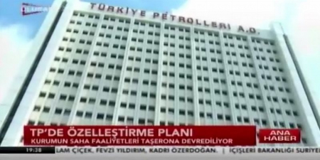TPAO NUN ÖZELLEŞTİRİLMESİ