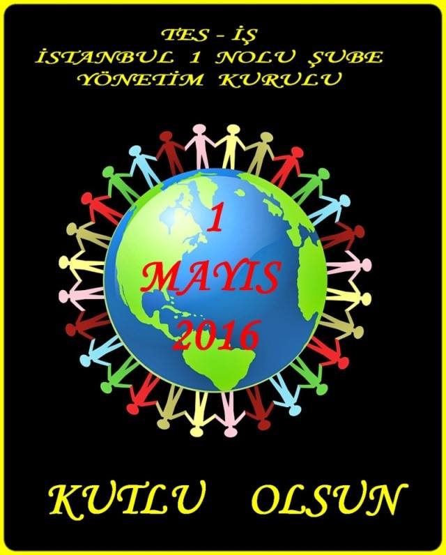 1 MAYIS 2016