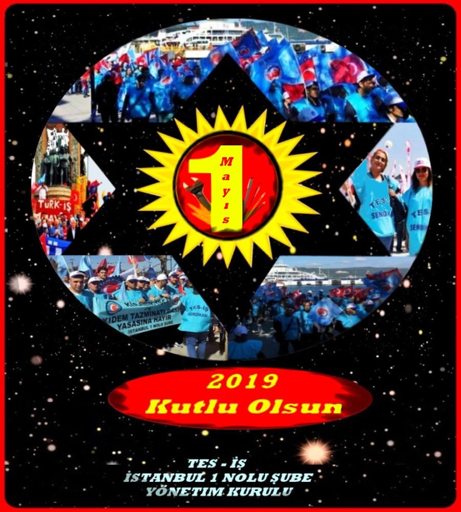 1 MAYIS 2019 AFİŞİ