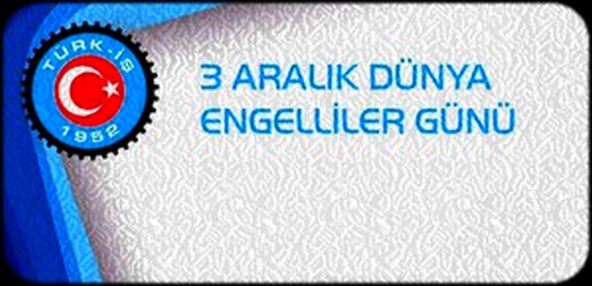 DÜNYA ENGELLİLER GÜNÜ