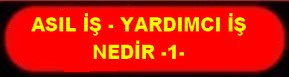 ASIL İŞ YARDIMCI İŞ 1