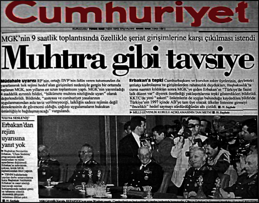 28 ŞUBAT MUHTIRASI