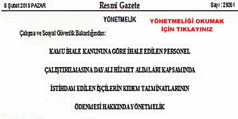 YÖNETMELİK