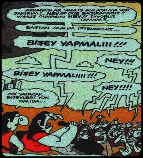 BİR ŞEY YAPMALI