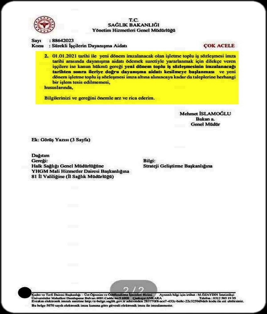 4 DLİ İŞÇİNİN TİS TEN YARARLANMASI
