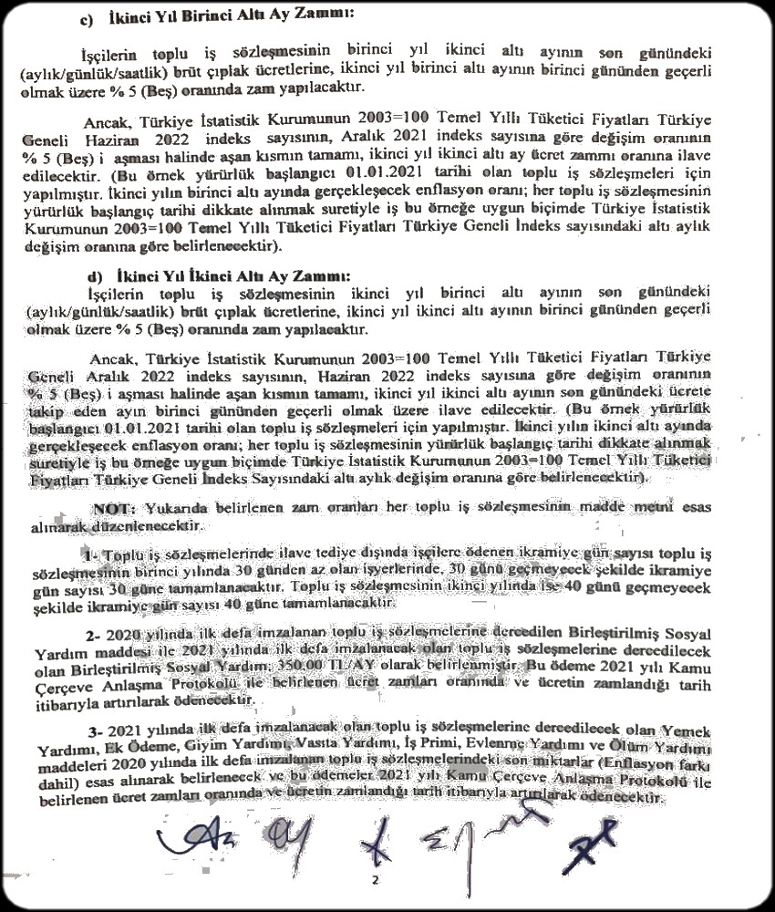 ÇERÇEVE PROTOKOLU -2-