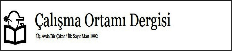 ÇALIŞMA ORTAMI DERGİSİ