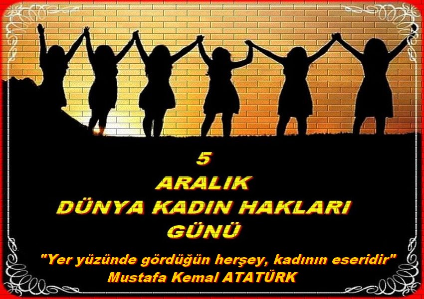 DÜNYA KADIN HAKLARI GÜNÜ