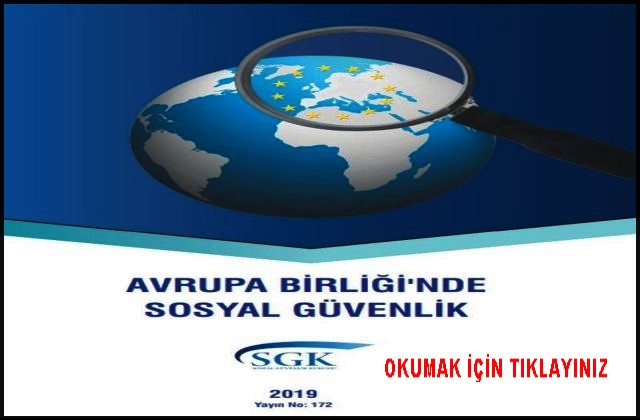 AVRUPA BİRLİĞİNDE SOSYAL GÜVENLİK