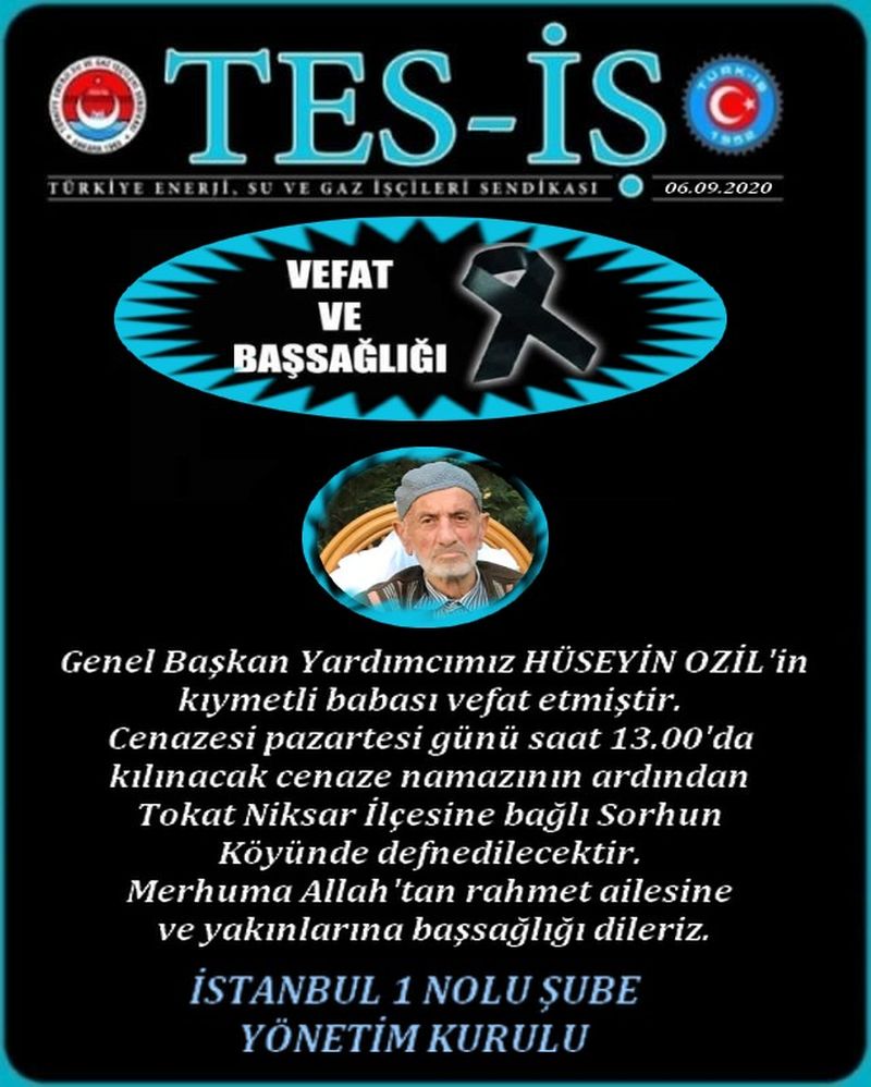 VEFAT VE BAŞ SAĞLIĞI