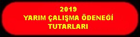 2019 YARIM ÇALIŞMA ÖDENEĞİ TUTARLARI