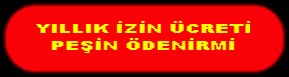 YILLIK İZİN ÜCRETİ PEŞİN ÖDENİRMİ