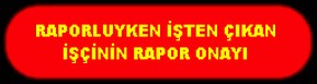 RAPORLUYKEN İŞTEN ÇIKAN İŞÇİNİN RAPOR ONAYI