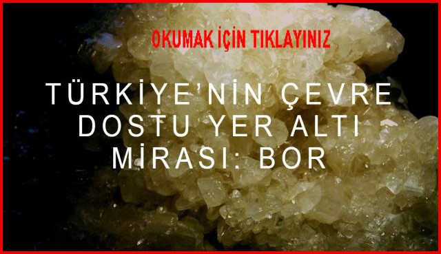 TÜRKKİYENİN DOSTU YER MİRASI