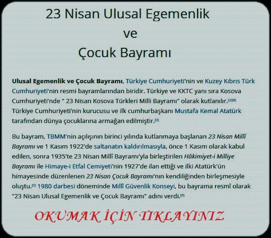 23 NİSAN